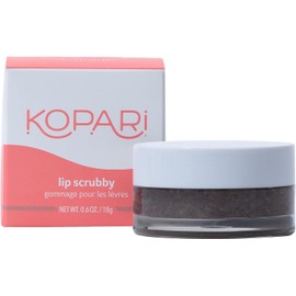 Kopari Exfoliante Labial Con Arena Volcánica Fina Y Azúcar Morena 0,6 Oz/ 18 G 1 Onza (Paquete De 1)