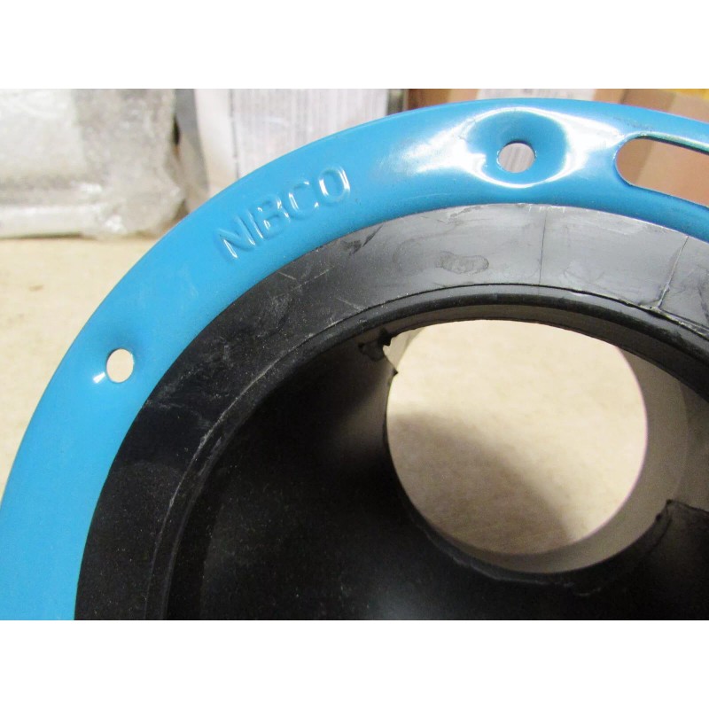 NIBCO 5848A 4X3 Hub Offset Adjustable Closet Flange ABS