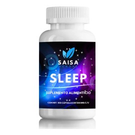 Suplemento Para Dormir 100 Cpsulas SLEEP  SAISA HERBAL  Melatonina, Triptfano, Valeriana, Magnesio  Suplemento Natural para Dormir y Relajacin        