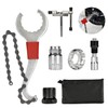 6 Piece Bicycle Tool Set, YDIAMEJ Bicycle Cassette Removal Tool