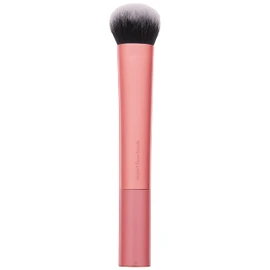 Real Techniques Professional Foundation Makeup Brush for Even Streak Free Application, Orange, (Pack of 4)