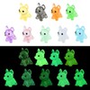 UR URLIFEHALL 90 Pcs 9 Colours Luminous Resin Dog Miniatures