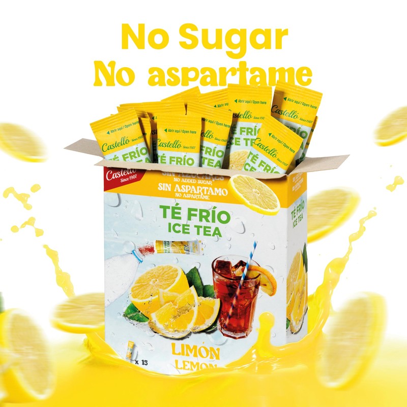 Castello since 1907 Zero & Instant Iced Tea Sachets |