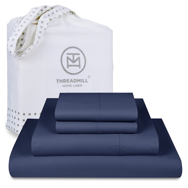 Threadmill American Supima King Size Sheets Set | 656 Thread