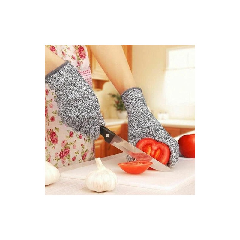PISAU (IMPROVED) Cut Resistant Gloves with Secure-Grip Microdots and Level