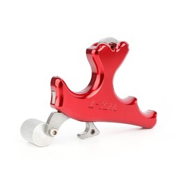 ZSHJGJR Archery Bow Release Aids 3 Fingers Compound Bow Thumb Release Trigger for Adult/Youth Compound Bow Hunting Shooting Accessories (red)