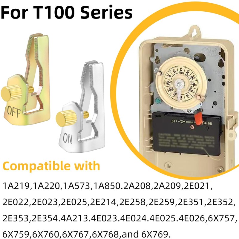 8 Pcs Time Switch Replacement Trippers Kit,Timer Trippers Replacement Switch