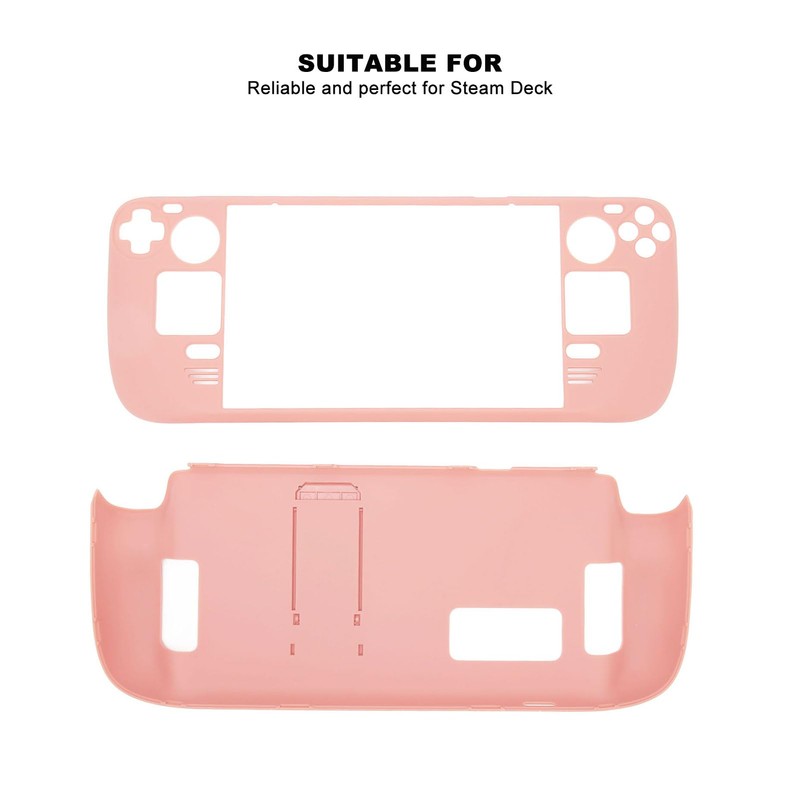 Steam Deck Protective Case with Kickstand, Lightweight Ergonomic Design