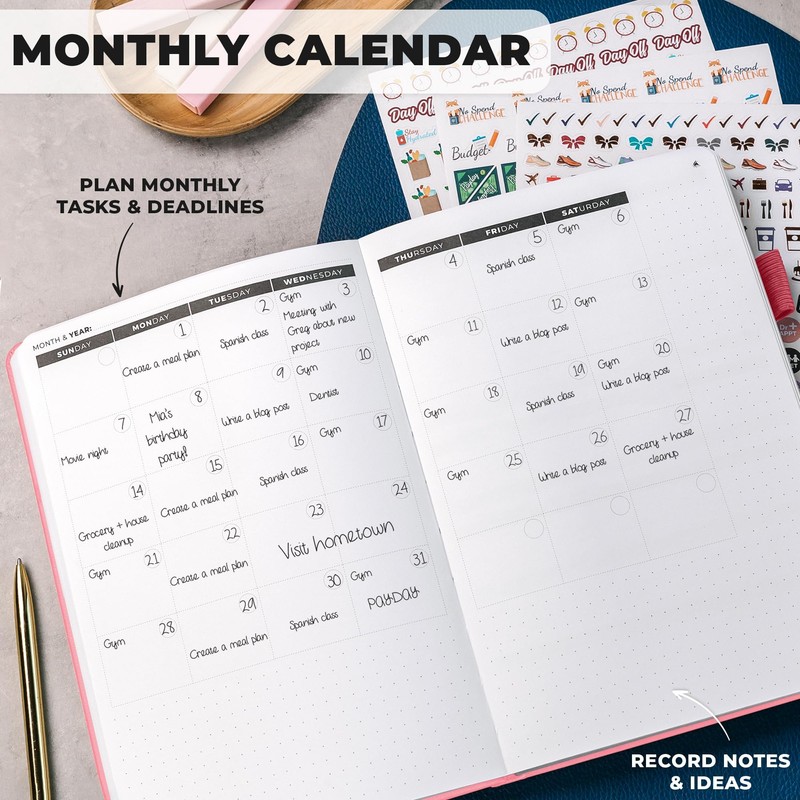 Clever Fox Ultimate Achiever’s Goal Planner - Focus & Productivity