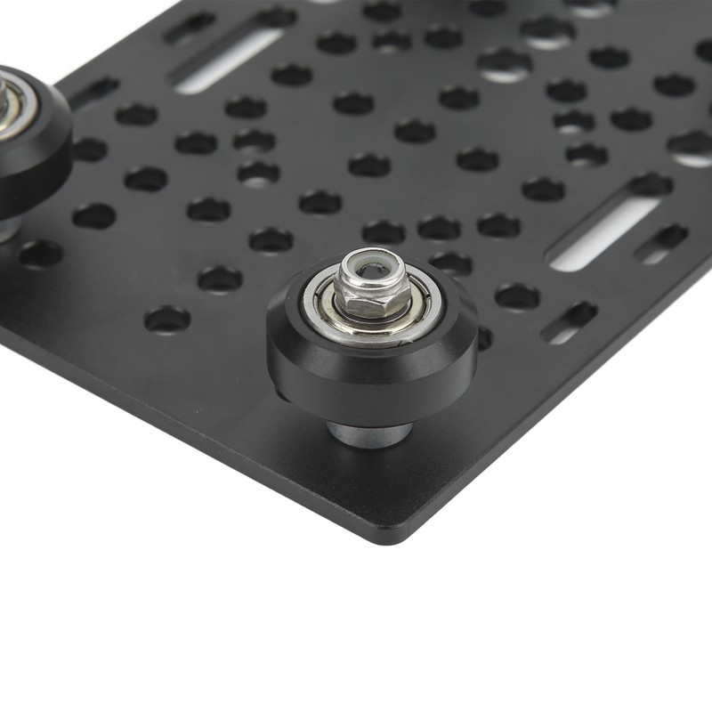 Gantry Plate Aluminum High Strength Gantry Board Black Anodized 3D