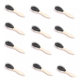 Cepillo Madera Para Extensiones De Cabello Grande 12pzs