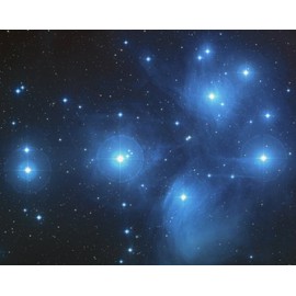 New 11x14 Photo: Pleiades, Stars in Constellation of Taurus