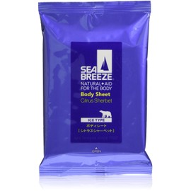 Sea Breeze Ice Type Body Sheet Citrus Sherbet 10 Sheets