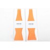 PenSee Lot of 2 PenSee Mens Orange Solid Woven Bow