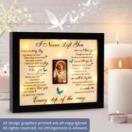 Sympathy Gift LED Shadow Box 2x3 Picture Frame - Memorial Gifts for Loss of Mother Mom Dad Father, Bereavement Gifts Ideas in Memory of Loved One Gifts, Condolences Rememberance Grief Funeral Gifts