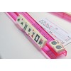 TRICLOOOVER American Mahjong Set with Pink Rack and Pusher with