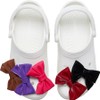 Crocs Unisex Solid Romantic Bow 5 Pack Shoe Charms, Multicoloured,