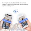 Indoor Security Camera 2160x1920 Dual Lens 2 Way Talk Night