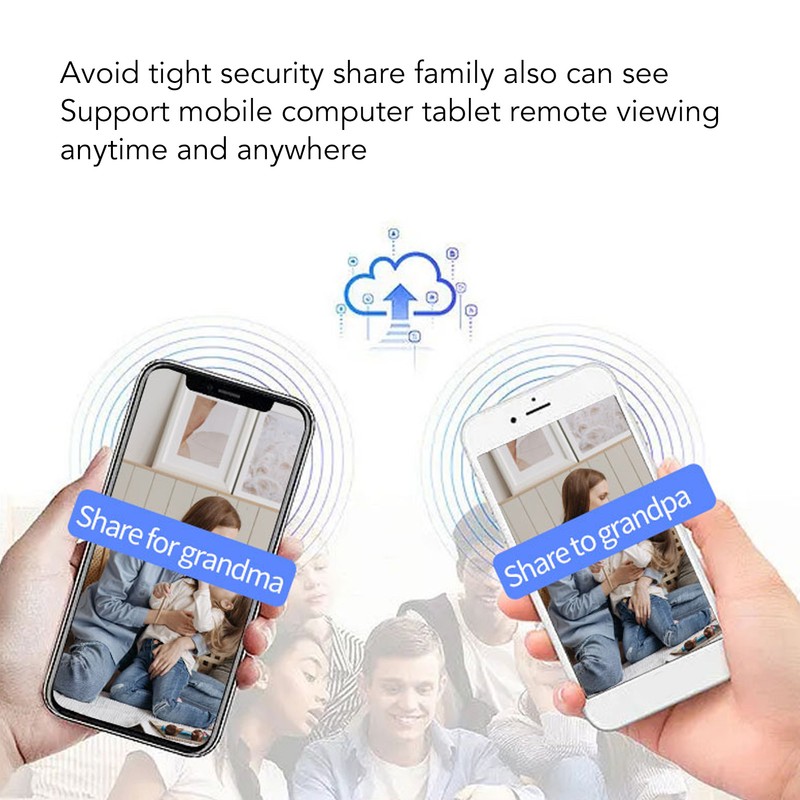Indoor Security Camera 2160x1920 Dual Lens 2 Way Talk Night