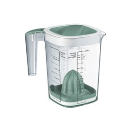 Rotho Loft Measuring Cup 1.5 L, Plastic (SAN) BPA-Free, Turquoise/Transparent, 1.5 L (19.7 x 14.0 x 17.5 cm)