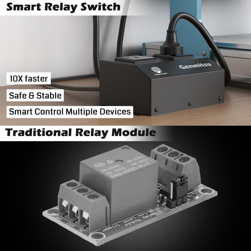 Genmitsu iMaticBox Relay Module Switch for CNC Router Machines, 12