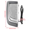 HDBUBALUS Engine Guard Lowers Grills Leg Fairing LED Turn Signal
