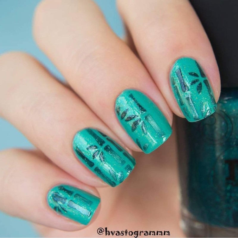 Whats Up Nails - Bamboo Vinyl Stencils for Nail Art