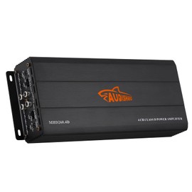4800W Amplificador de Audio de 4 Canales,Amplificador de Audio para Auto de Clase D, 2 Ohm 520W x 4 Canales Amp para Motocicletas                     