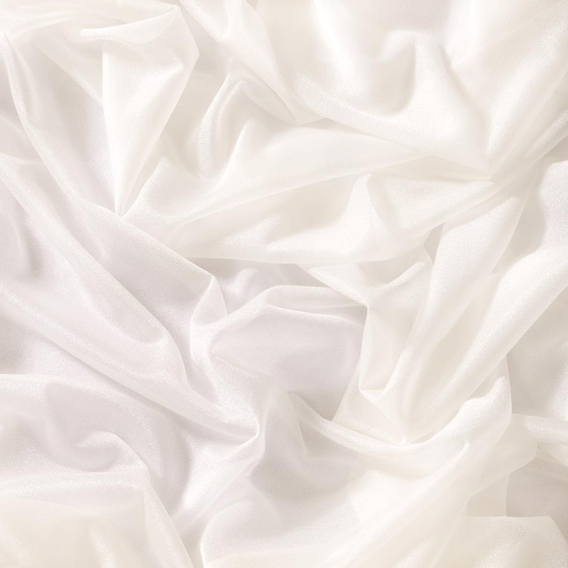 Socomi Cream White Gauze Table Runner Chiffon Like Wedding Table