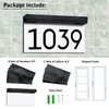 House Numbers Address Plaques For Houses Solar Powered, 3000K Warm