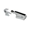 Flush Offset Polished Chrome Concealed Mount Door Closer