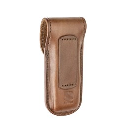 Leatherman Heritage Holster - Made of Leather with Press Stud Fastening and Leatherman Lettering, for Super Tool, Surge and Signal Models, Size Large, in Brown
