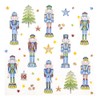 HOME FASHION Nutcrackers Napkin 33 x 33 cm Pack of