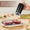 Gravity Electric Salt and Pepper Grinder, Automatic Pepper Mill, USB
