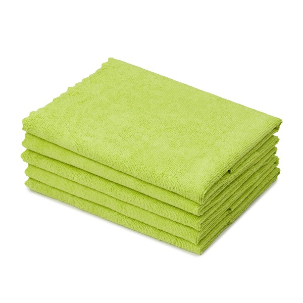 Amago - Pack of 5 Microfibre Tea Towels Laser Cut