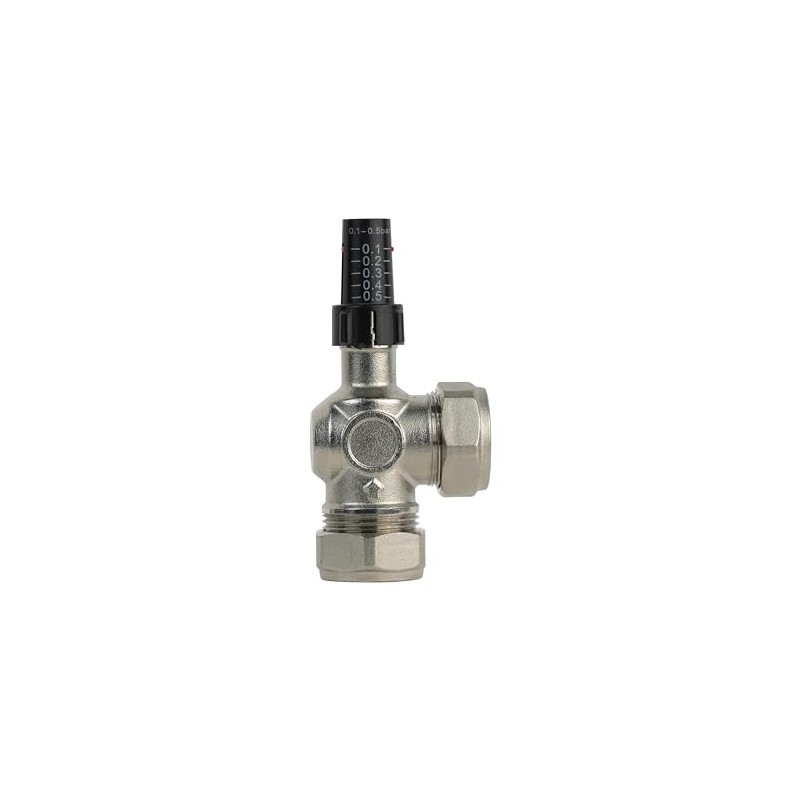 Plumb Bliss Angled Auto Bypass Valve 22mm