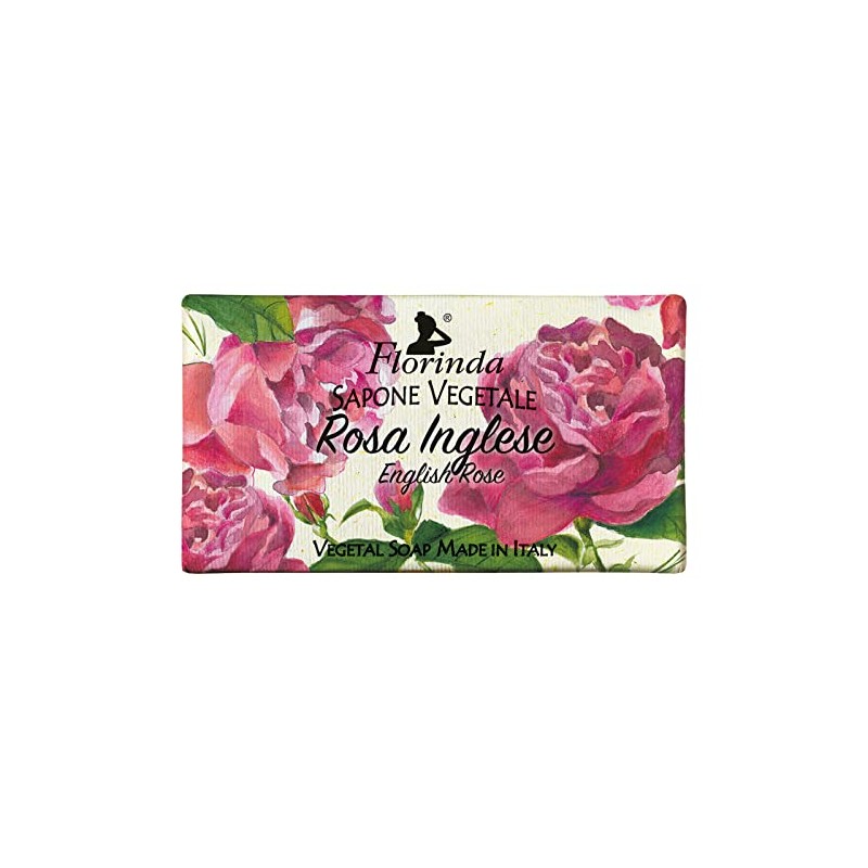 Florinda Soap, English Rose, 3.4 oz (95 g)