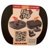 Intercell Flip Top Cup Holder & Lap Desk Holds Computer,