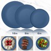 Wrova 40Pack plates and bowls sets for kids - Unbreakable