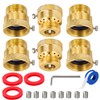 Vacuum Breaker Hose Bib Backflow Preventer, 3/4 Inch, Anti-Siphon Vacuum