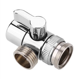 Tap Diverter, Adapter Toilet Bidet Sprayer, Universal Shower System Component Replacement Parts Valve for Shower Arm Mounted Hose Adapter M24