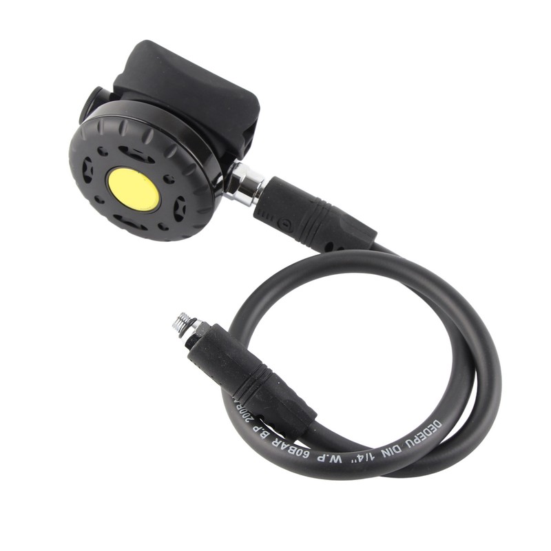 2nd Stage Regulator Breathing Valve Heads Medium Pressure Tube Portable