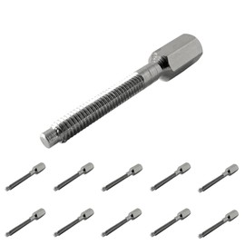 Evoges M3.5 x 35mm Brass Extension Studs Ideal for Extending Sockets and Switch Screws, Pack of 10