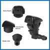 A ABSOPRO Front Windshield Wiper Nozzles Kit for Toyota Tacoma