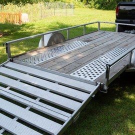 HD Ramps 39.75" x 16" Trailer Tread with Oval Punch Plate Traction