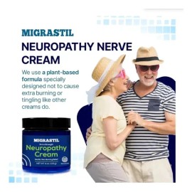 2pcs Crema Para Aliviar La Neuropatía Basic Vigor Migrastil