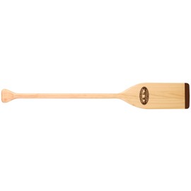 Crooked Creek 4-1/2-foot Wooden Boat Paddle - Features Multi-Ply Laminated Construction for Added Strength - Lightweight, Waterproof Finish (50432)