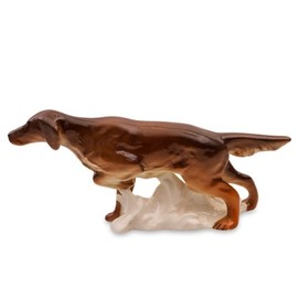 Imperial / Lomonosov Porcelain Figurine Irish Setter Dog