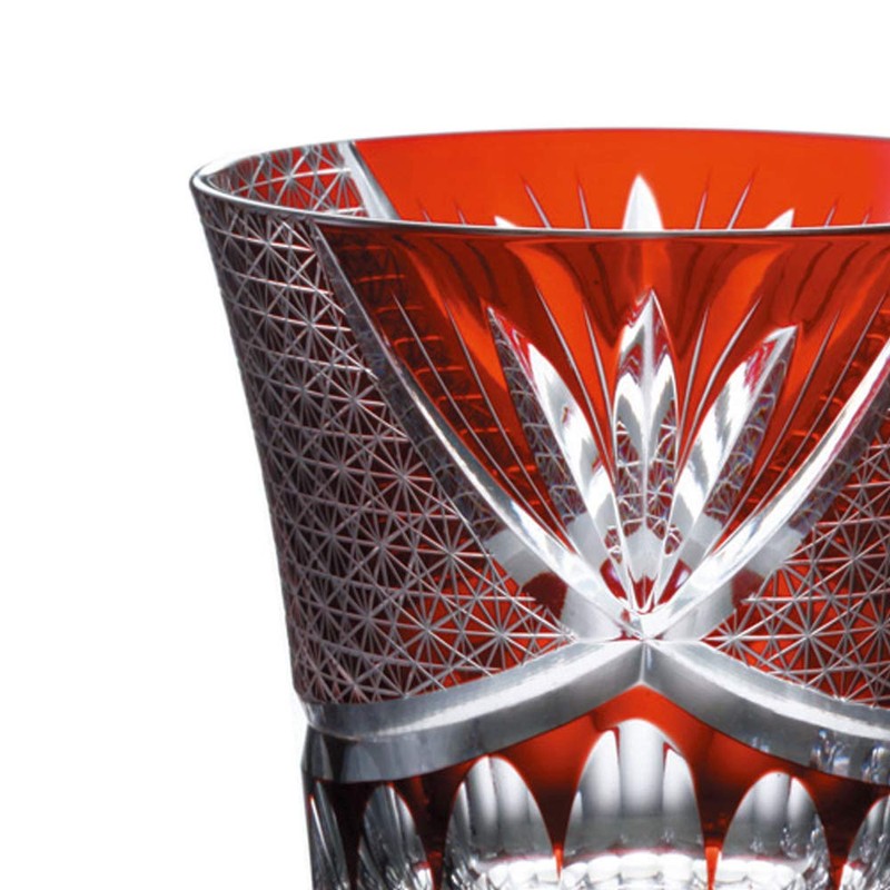 Narumi GW6053-2230 Pair Glassware, Black & Red, 9.1 fl oz