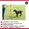 Mikki Dog, Puppy Recall Training Line Lead - Cotton Webbing